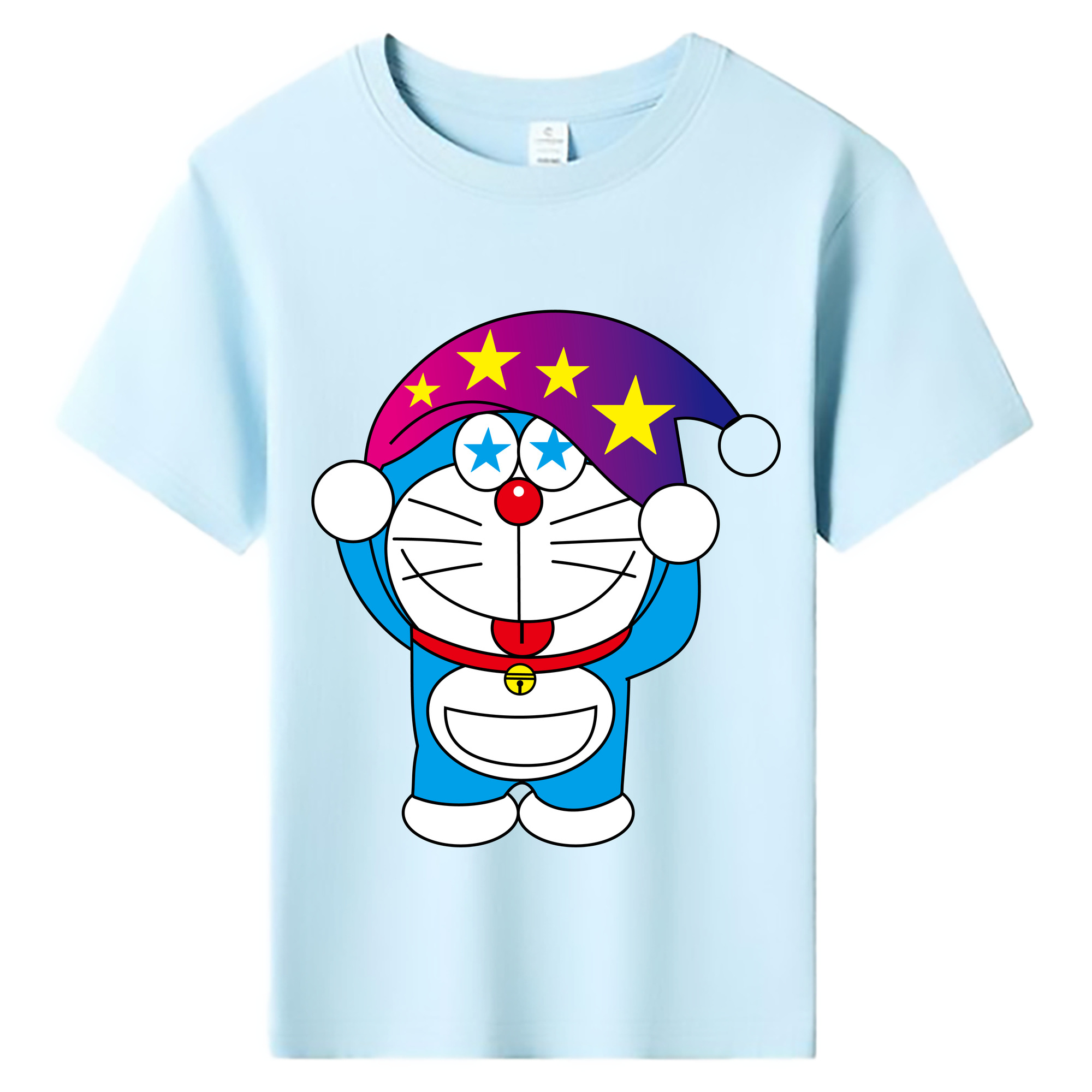 （画像用） ドラえもん Doraemon 綿100％キッズTシャツ（フロントプリント）